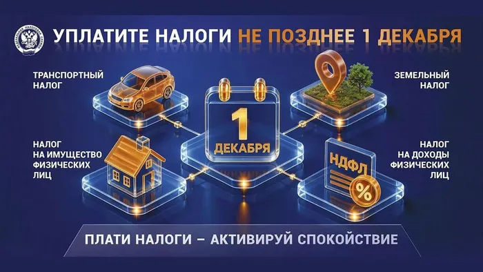 Листовка Налоги