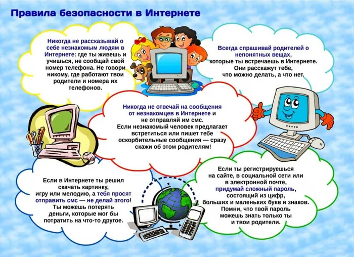 Правила безопасного интернета