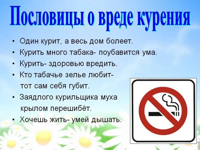Вред курения