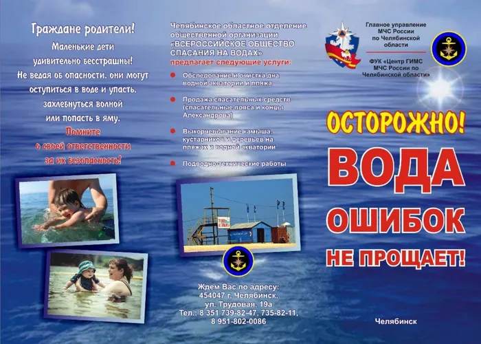 Осторожно-вода