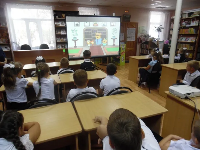 Мульт Три Кота В библиотеке